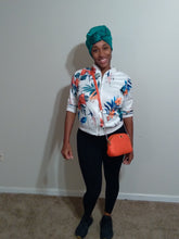 Load image into Gallery viewer, TROPICAL PARADISE BOMBER JACKET

