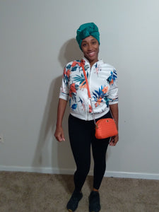 TROPICAL PARADISE BOMBER JACKET