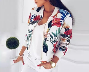 TROPICAL PARADISE BOMBER JACKET